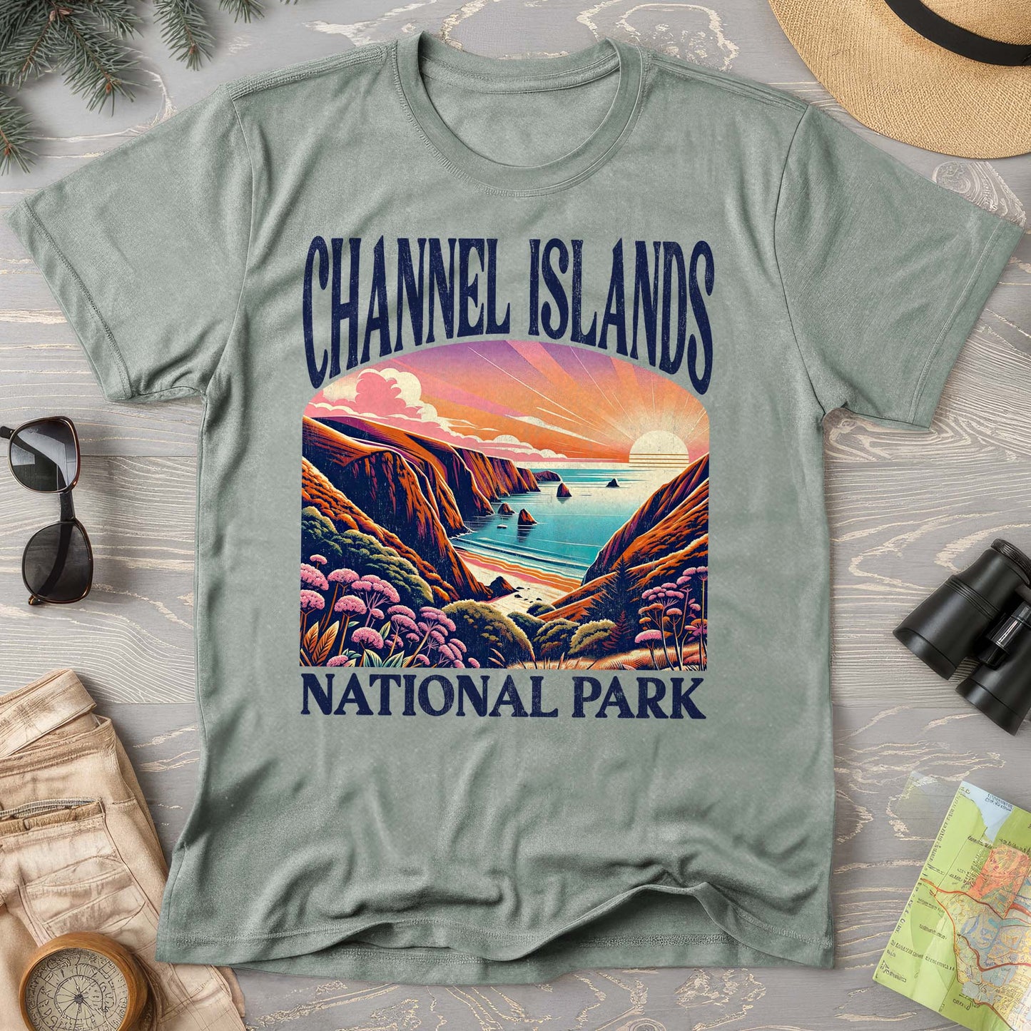 Bargain Bin Overstock! Channel Islands National Park "Big and Bold" T-Shirt