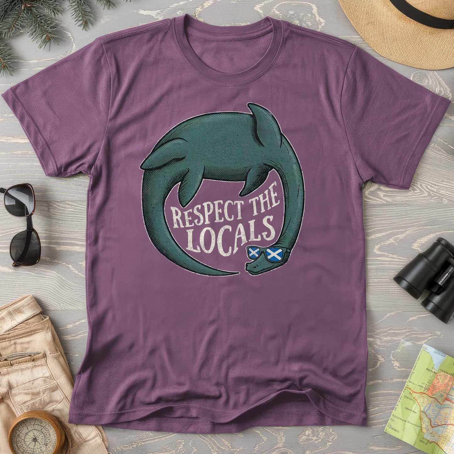 Loch Ness Respect The Locals T-Shirt