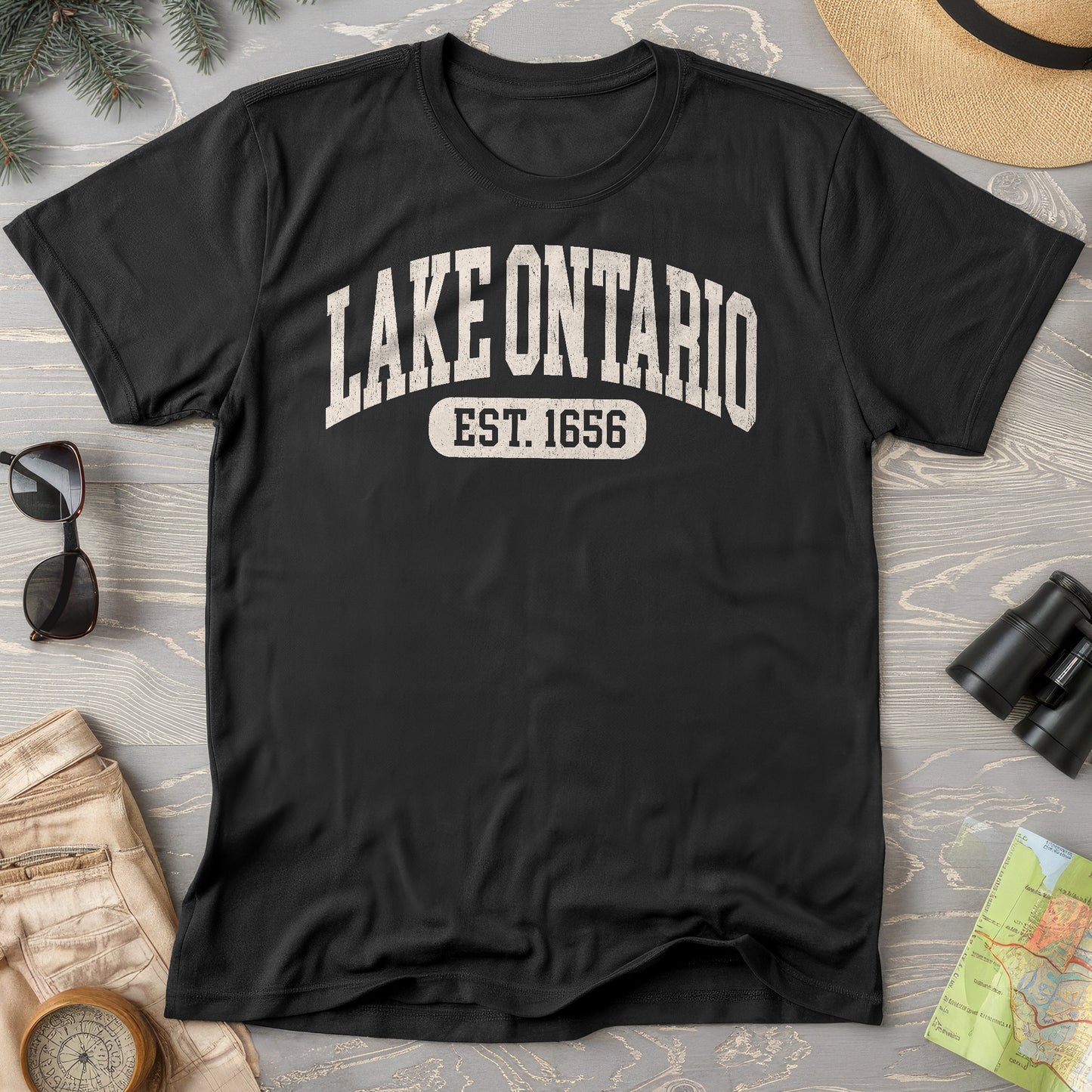Lake Ontario Varsity T-Shirt