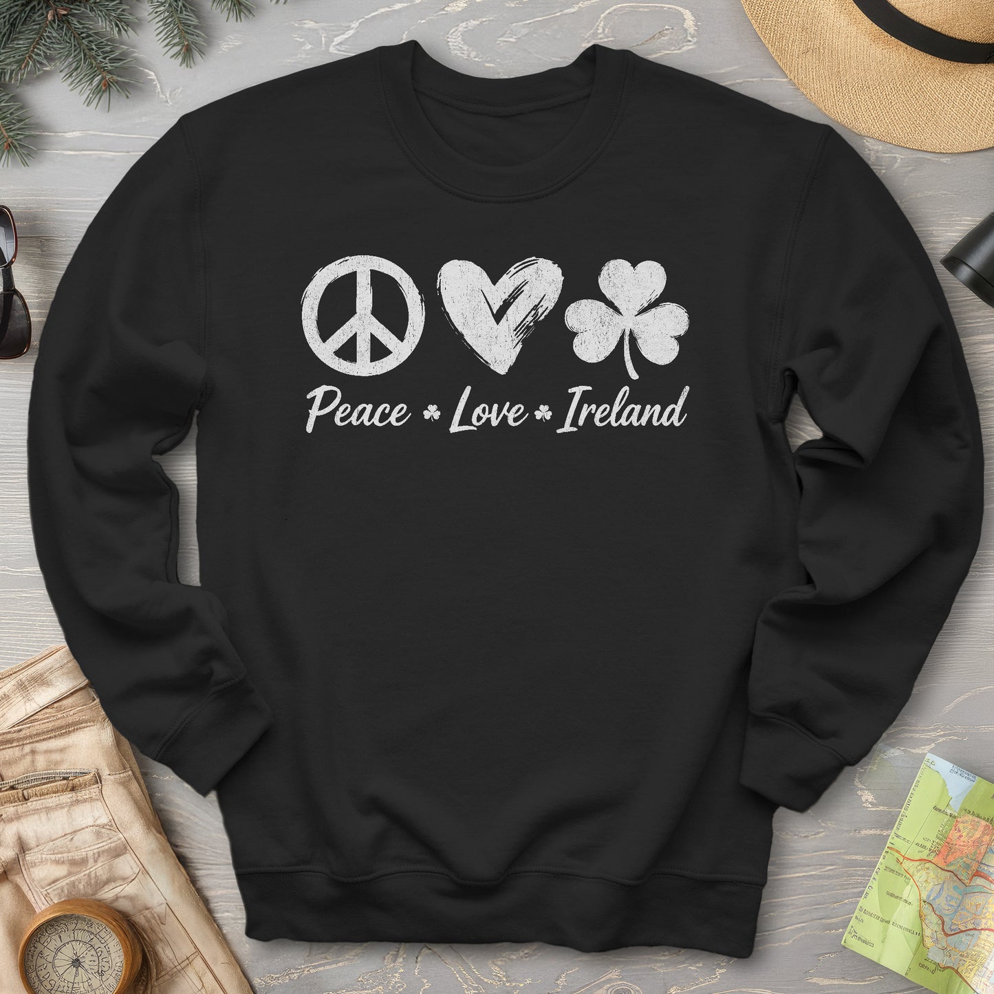 Peace Love Ireland Sweatshirt