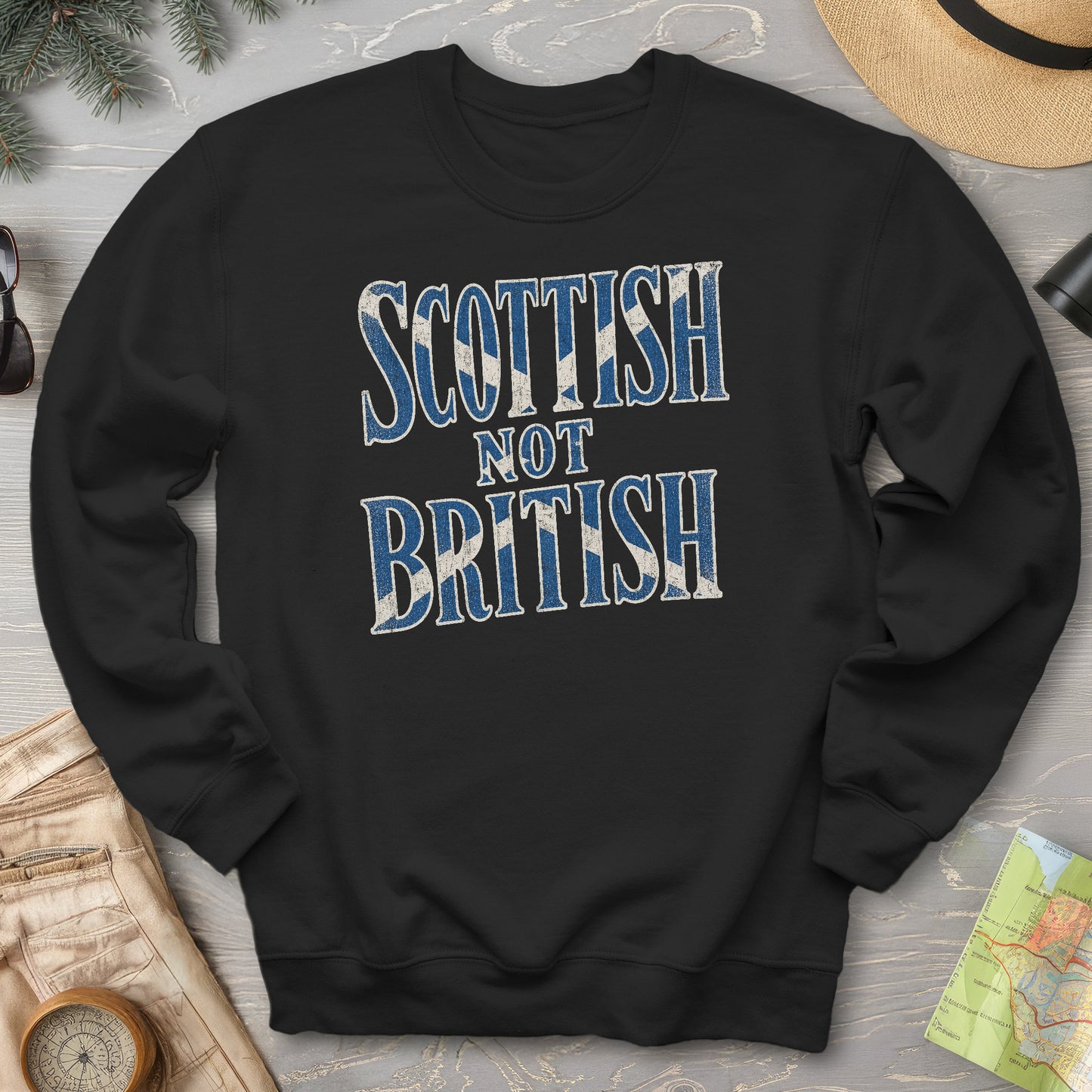 Scottish Not British Sweatshirt