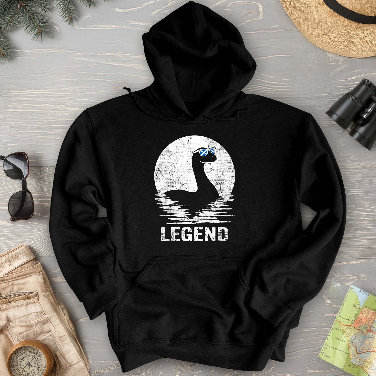 Legend Nessie Sunglasses Hoodie