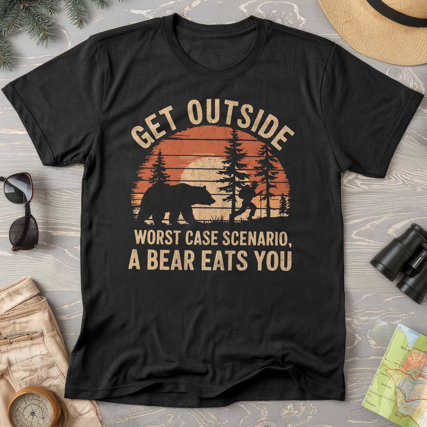 Get Outside "Worst Case Scenario" T-Shirt