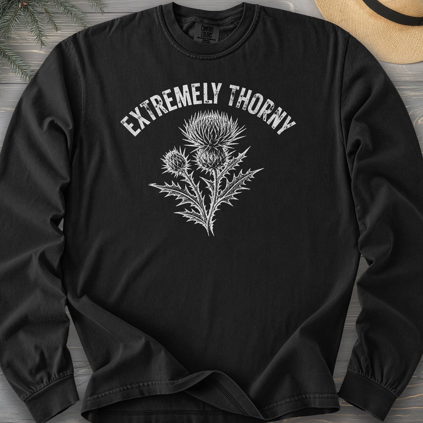 Extremely Thorny Comfort Colors 6014 Long Sleeve