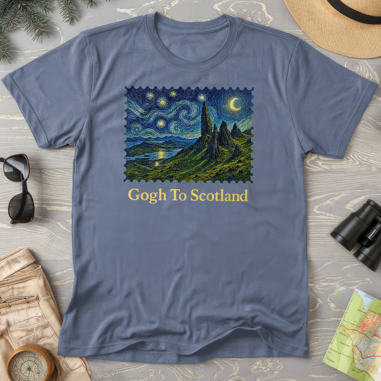 Gogh To Scotland T-Shirt