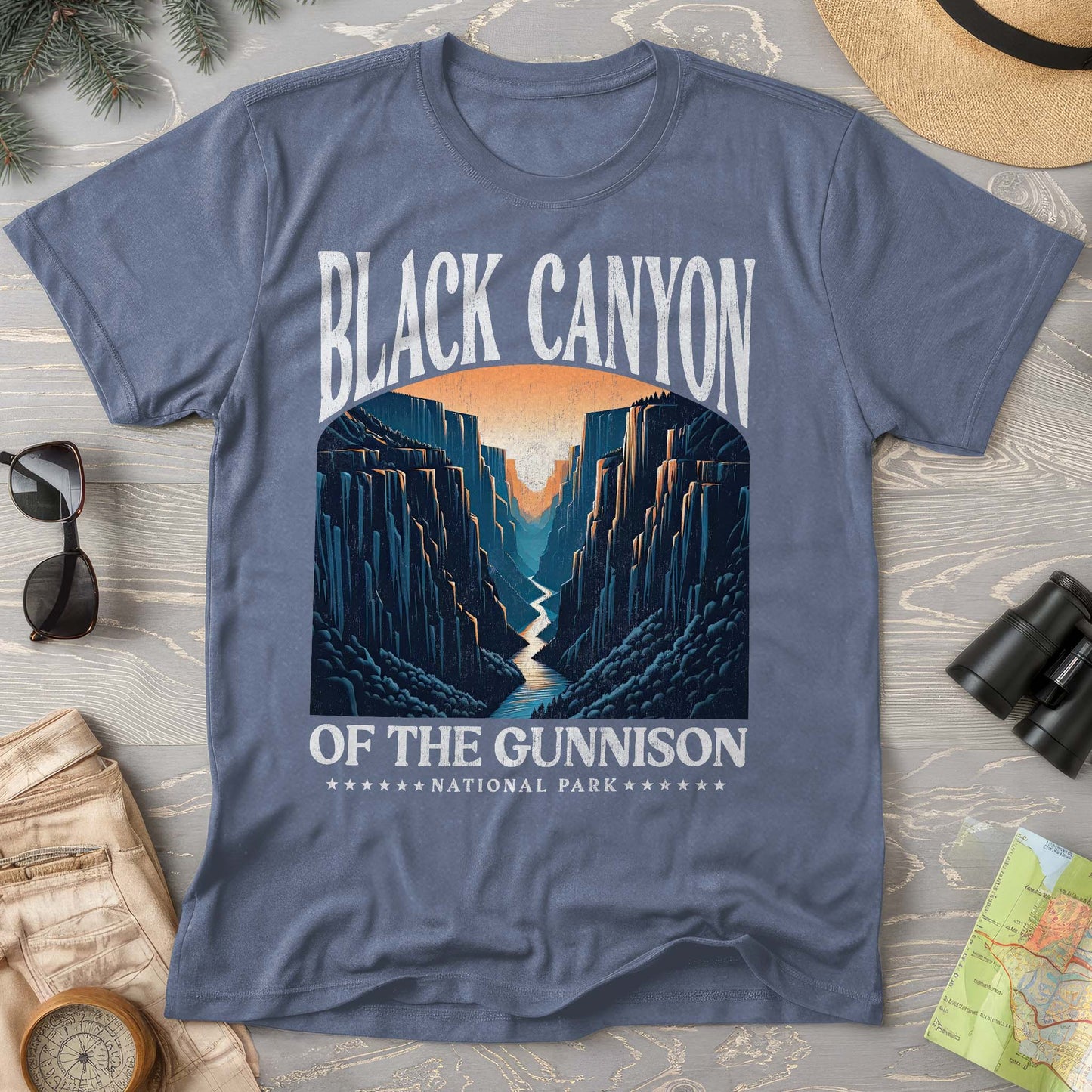Black Canyon of the Gunnison National Park "Big and Bold" Comfort Colors T-Shirt