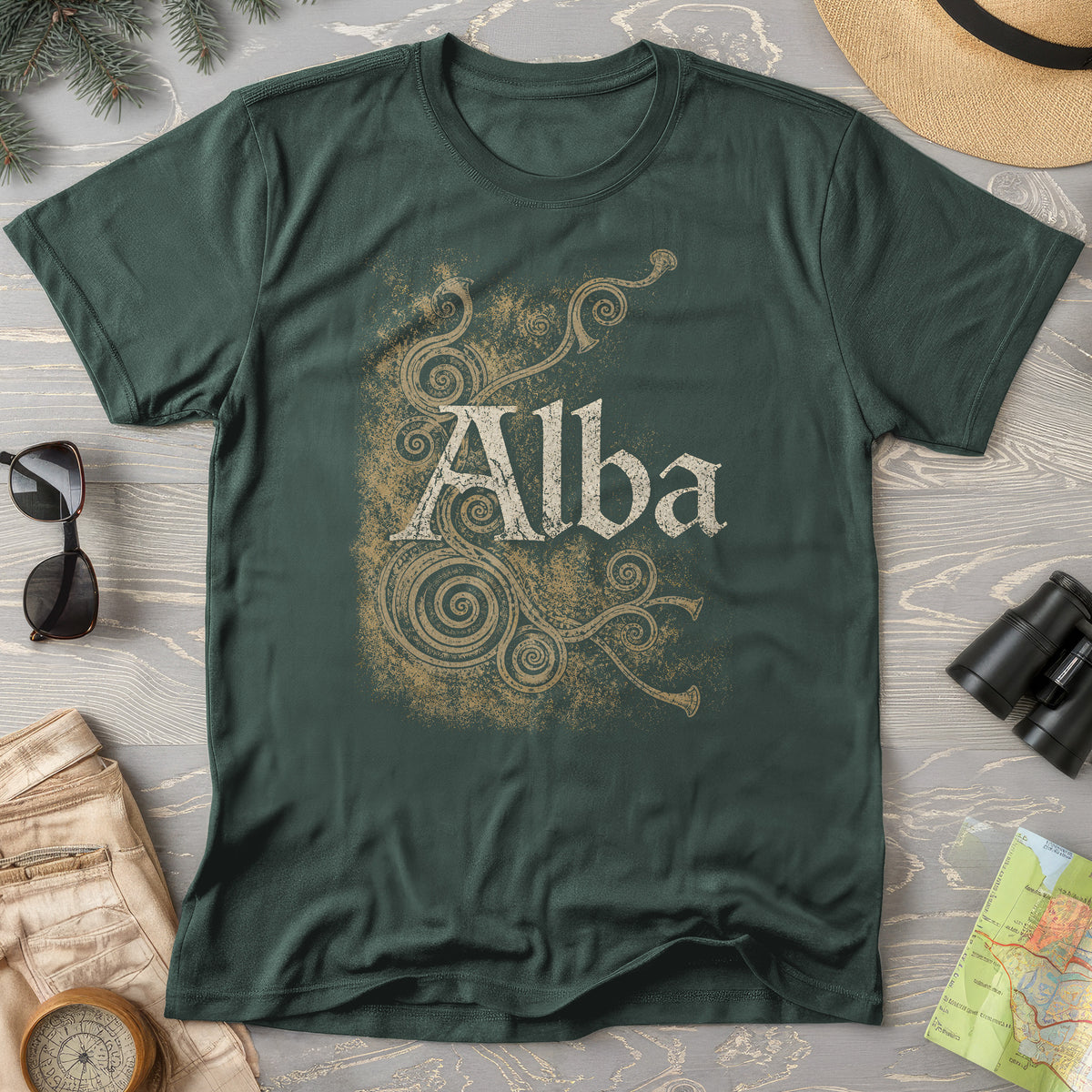 Alba Ancient Spirals T-Shirt