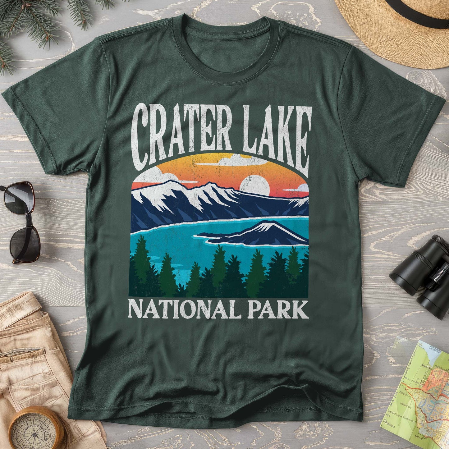 Crater Lake National Park "Big and Bold" T-Shirt