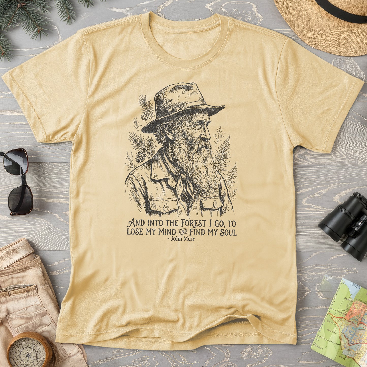 John Muir Forest Soul T-Shirt