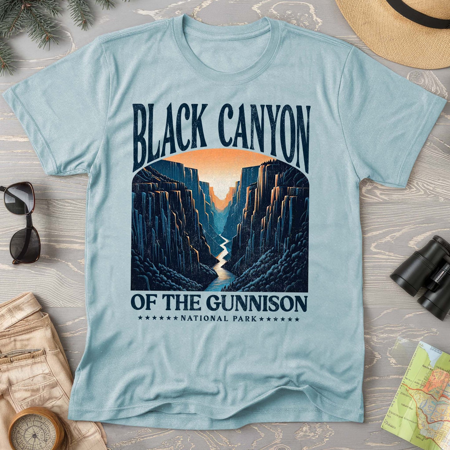 Black Canyon of the Gunnison National Park "Big and Bold" Comfort Colors T-Shirt