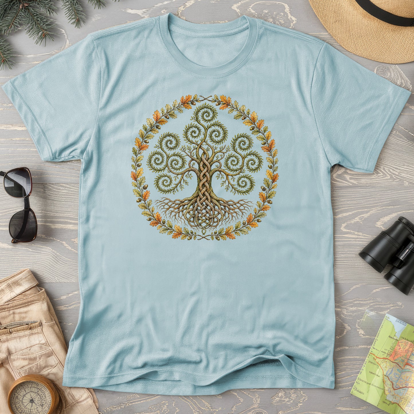 Triskele Tree Of Life T-Shirt