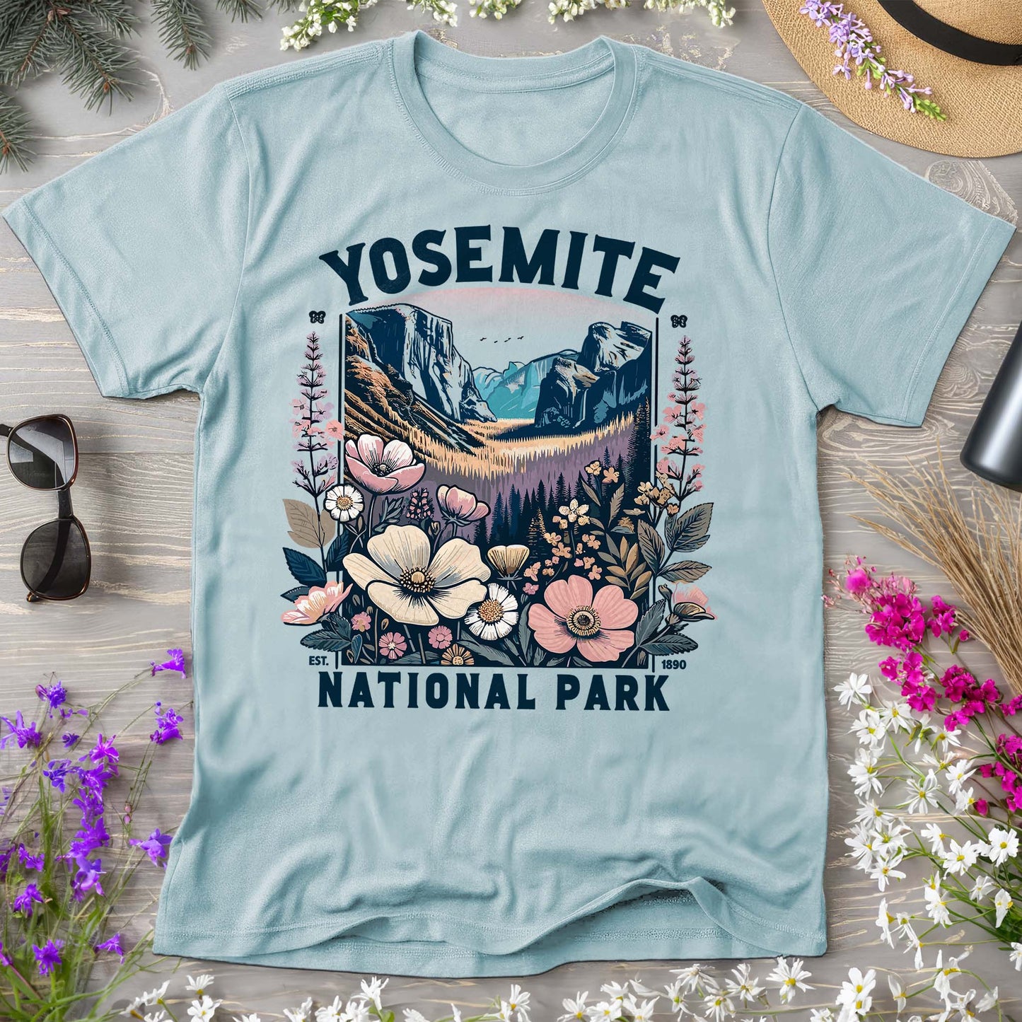 Yosemite National Park "Wildflower" T-Shirt