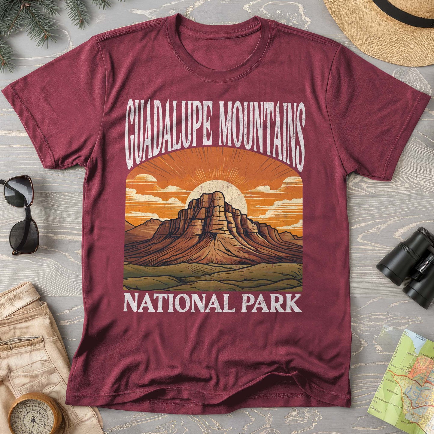 Guadalupe Mountains National Park "Big and Bold" T-Shirt