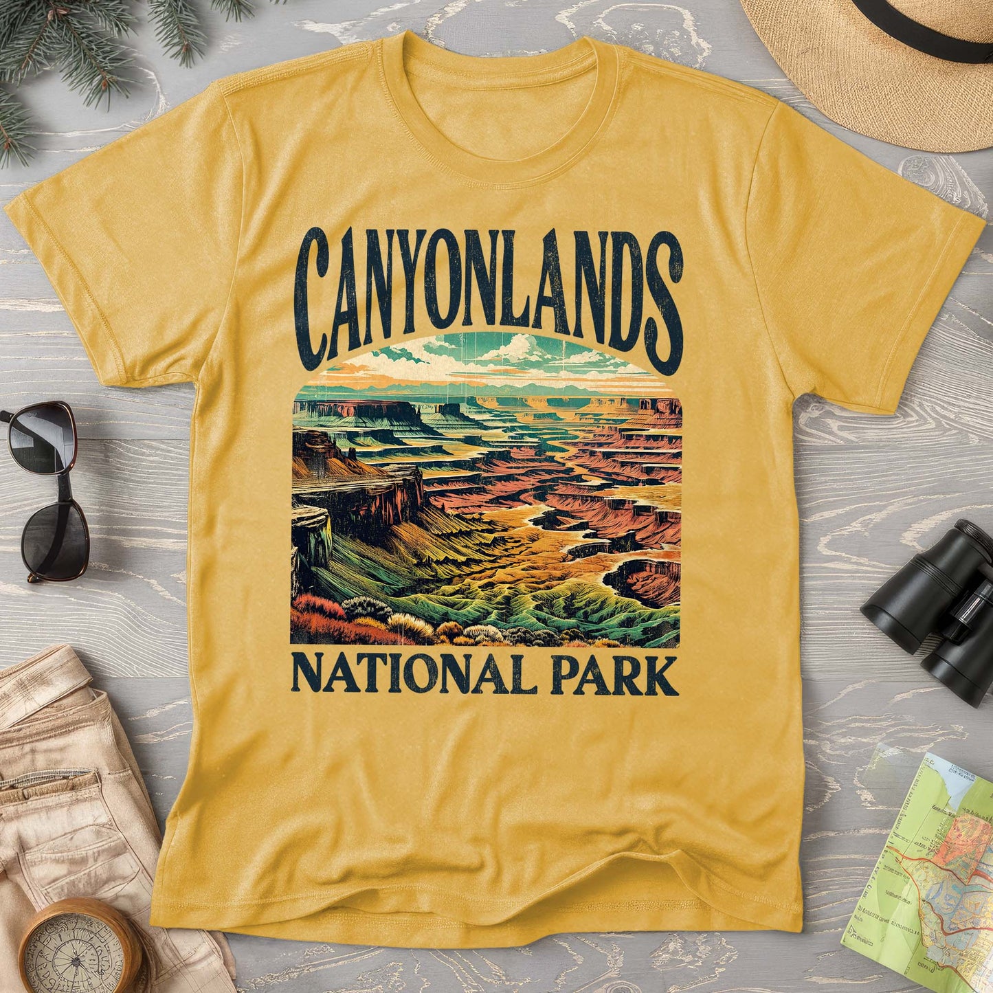 Canyonlands National Park "Big and Bold" Comfort Colors T-Shirt