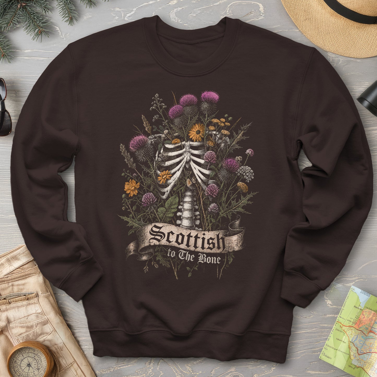 Scottish Bone Bouquet Sweatshirt