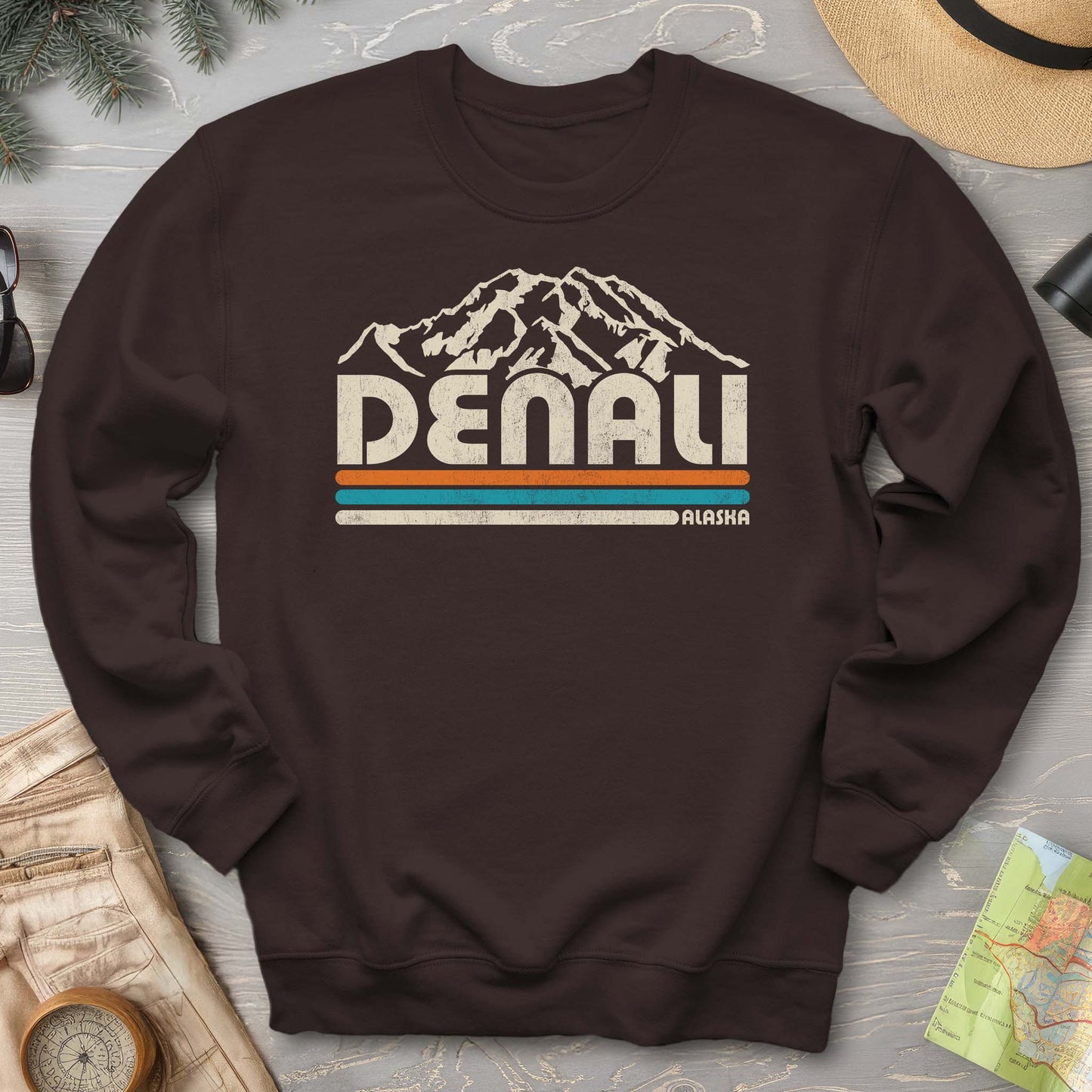 Denali Retro Stripe Sweatshirt