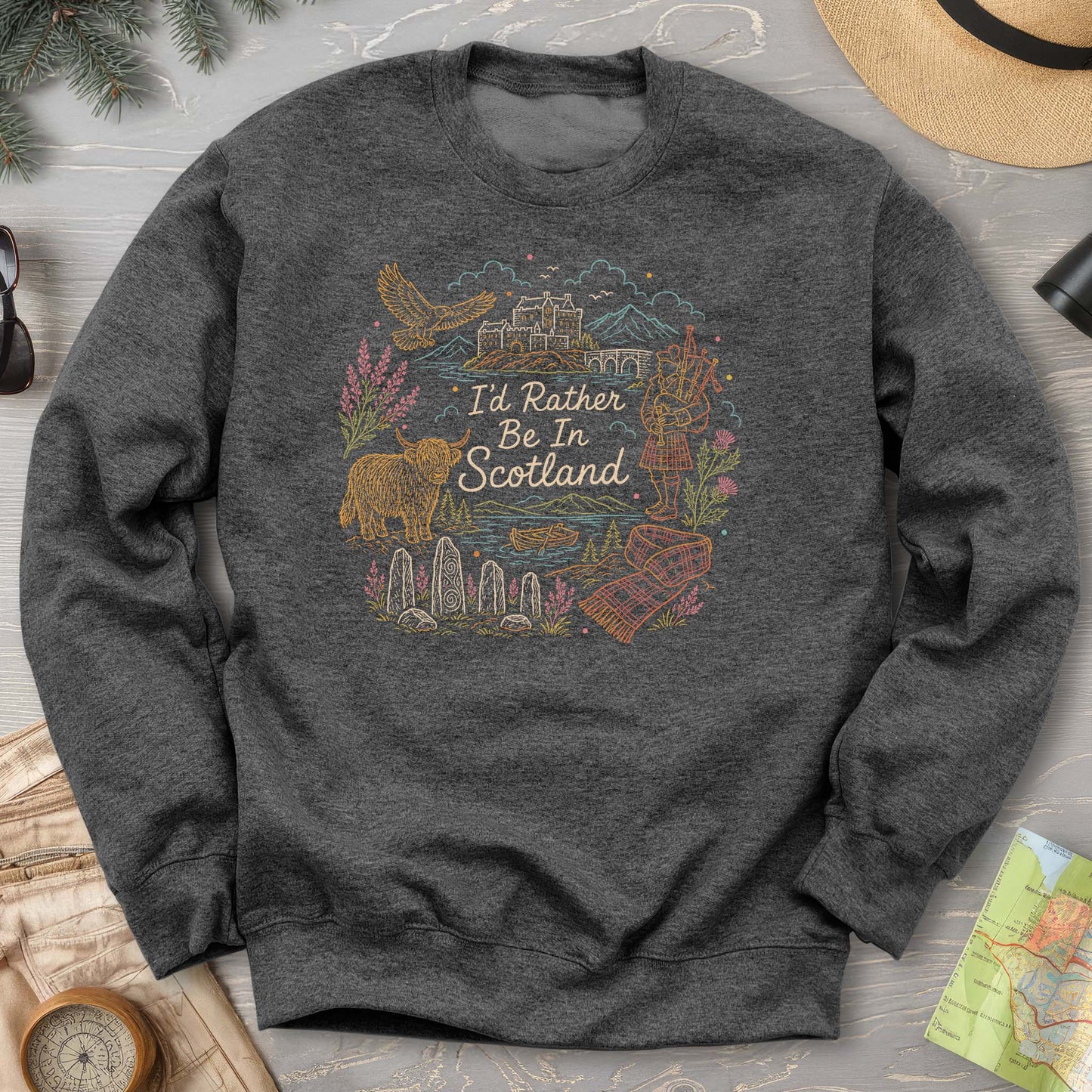 Rather Be In Scotland Sweatshirt