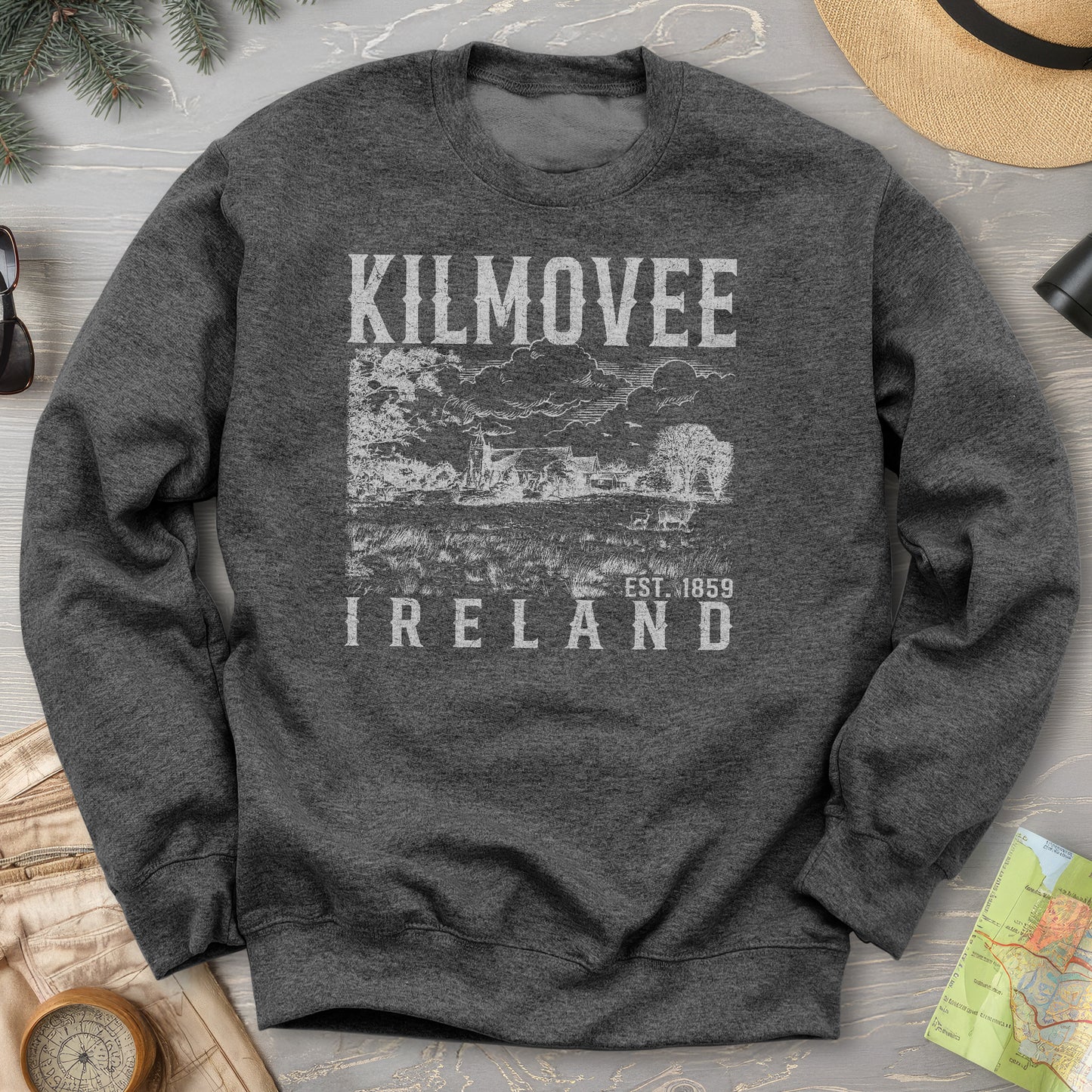Kilmovee Ireland Sketch Sweatshirt