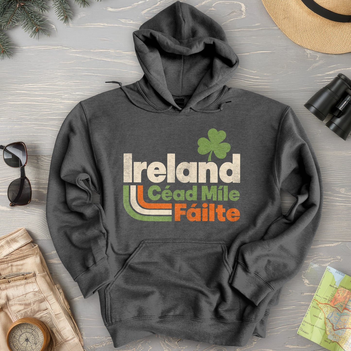 Ireland 70's Throwback Hoodie