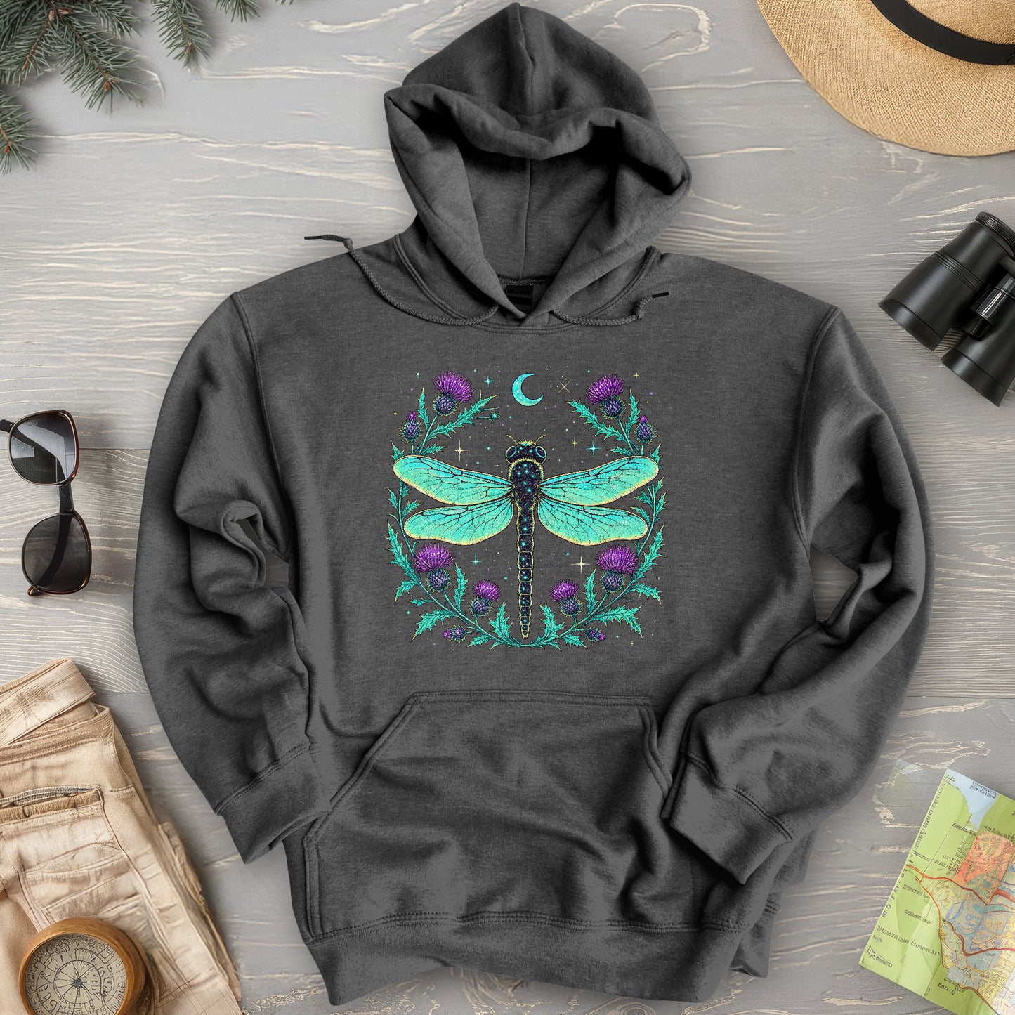 Lunar Dragonfly Hoodie