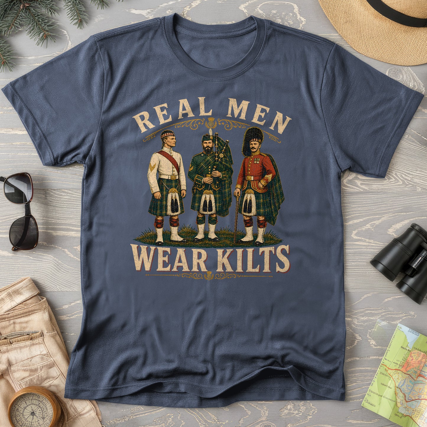 Real Men Wear Kilts T-Shirt
