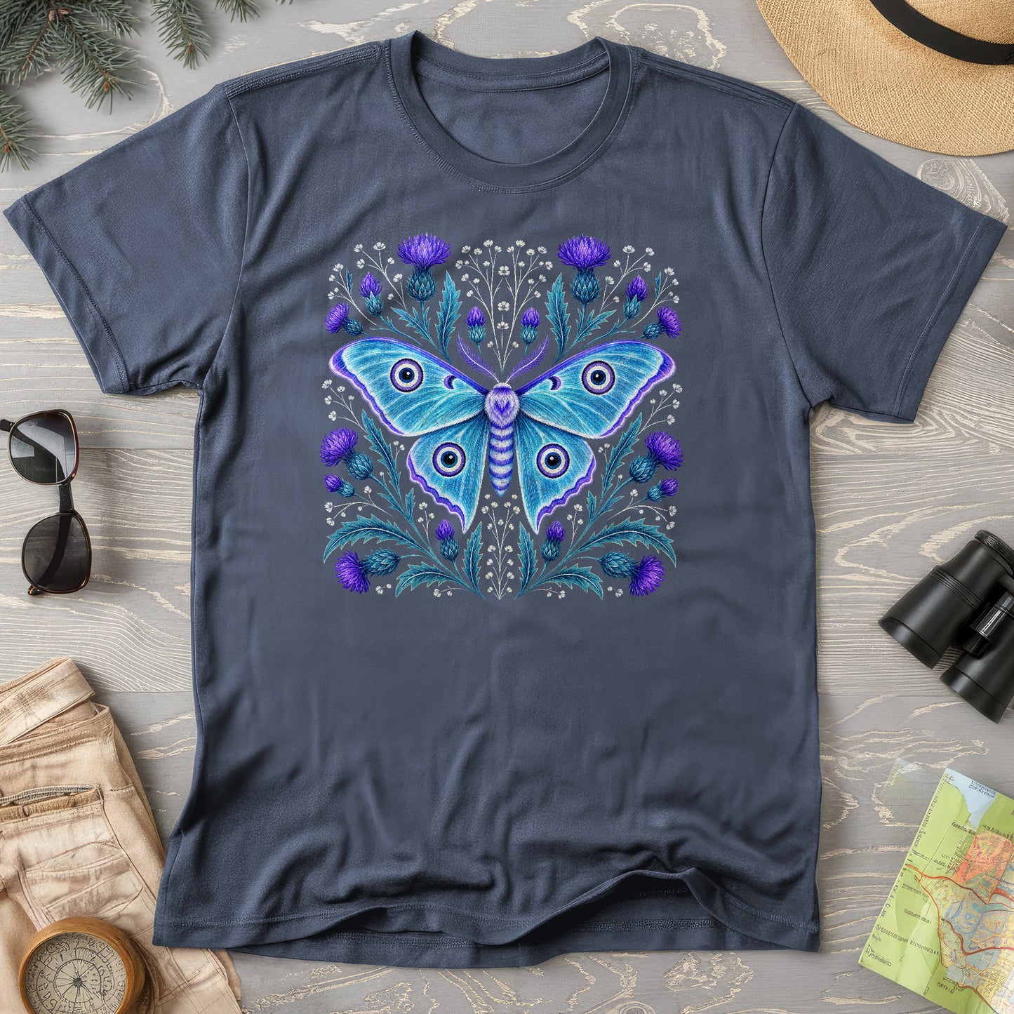 Emperor Moth Thistle T-Shirt