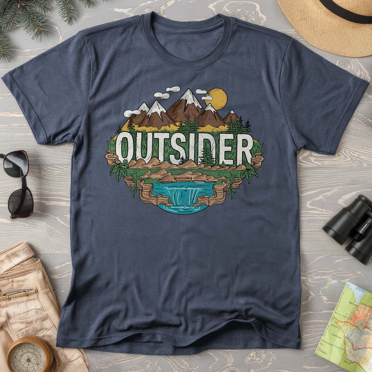 Outsider Comfort Colors Graphic T-Shirt
