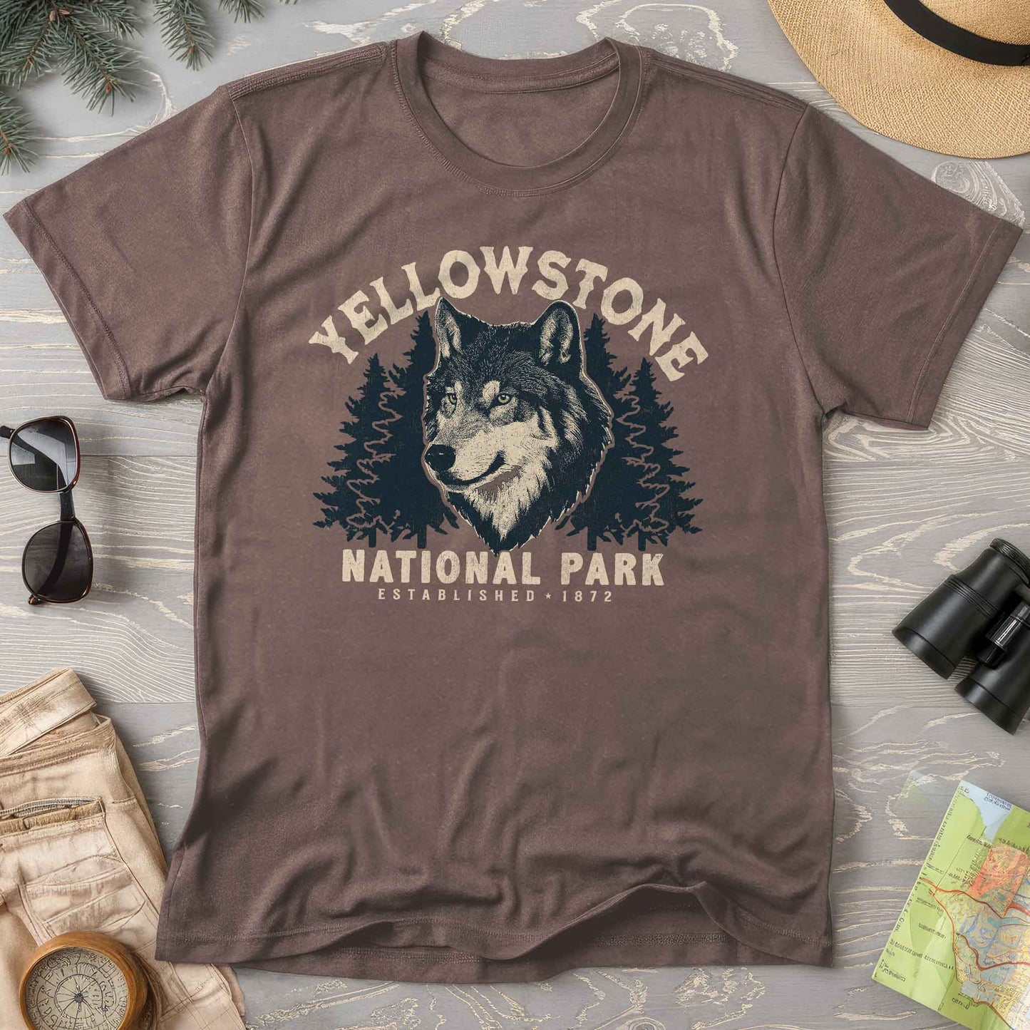 Yellowstone Wolf Design V01 - Comfort Colors 1717 - 2025