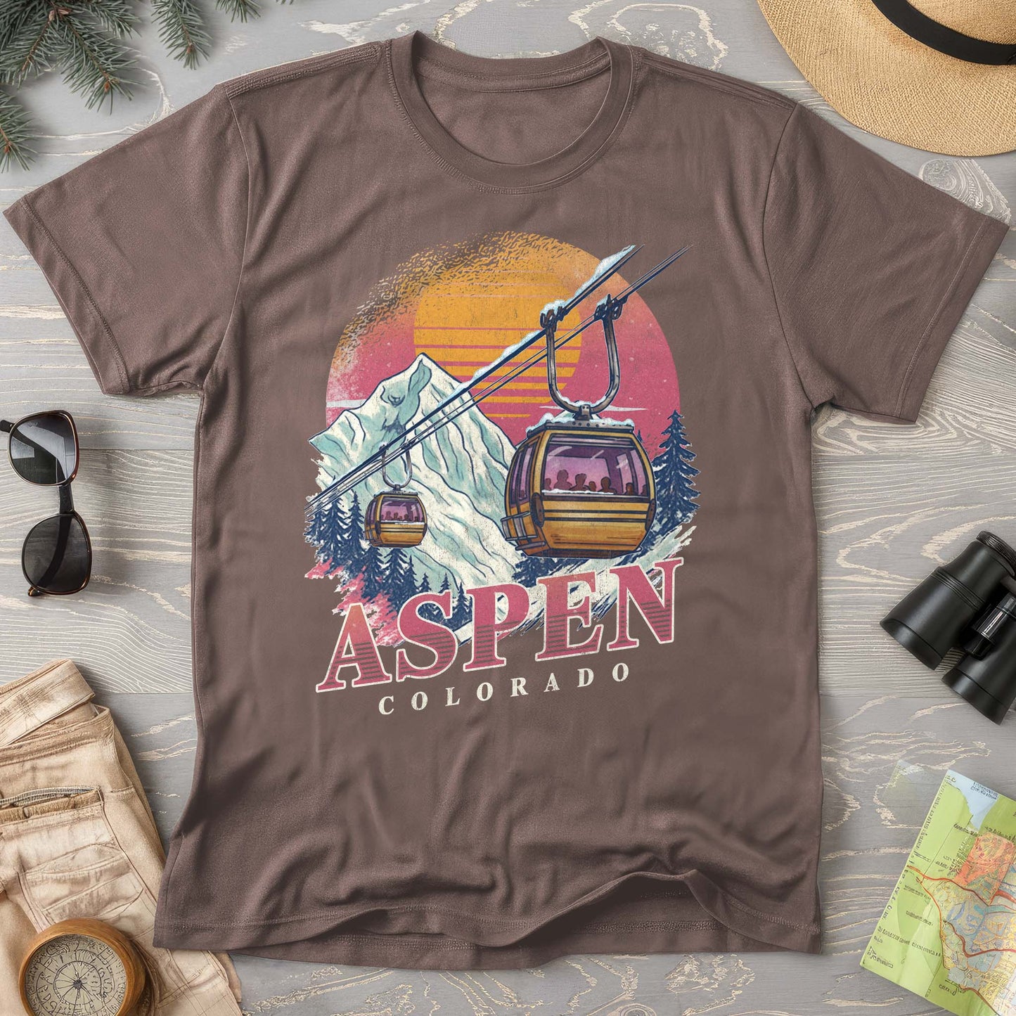 Aspen Retro Blast T-shirt