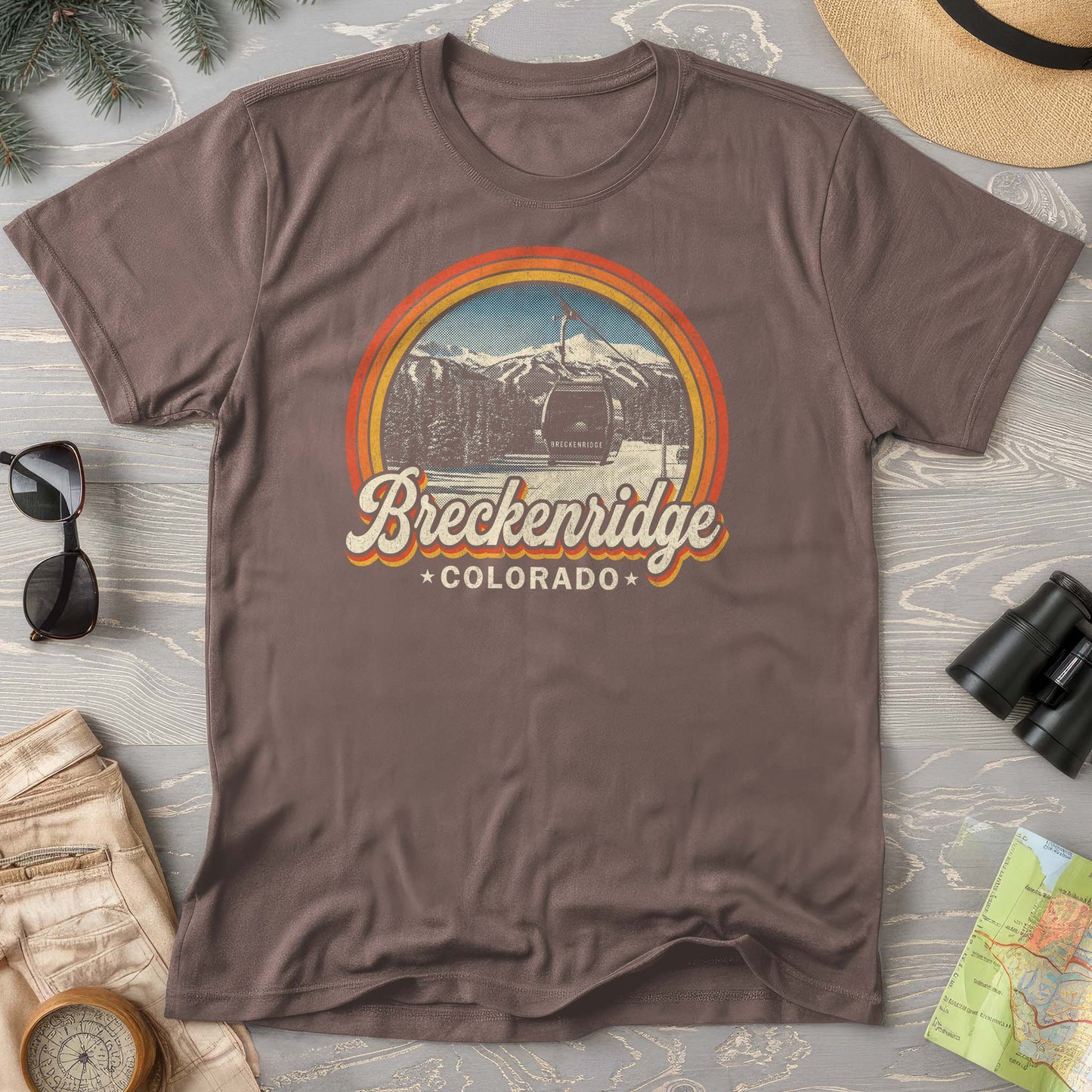 Breckenridge Retro Gondola T-Shirt