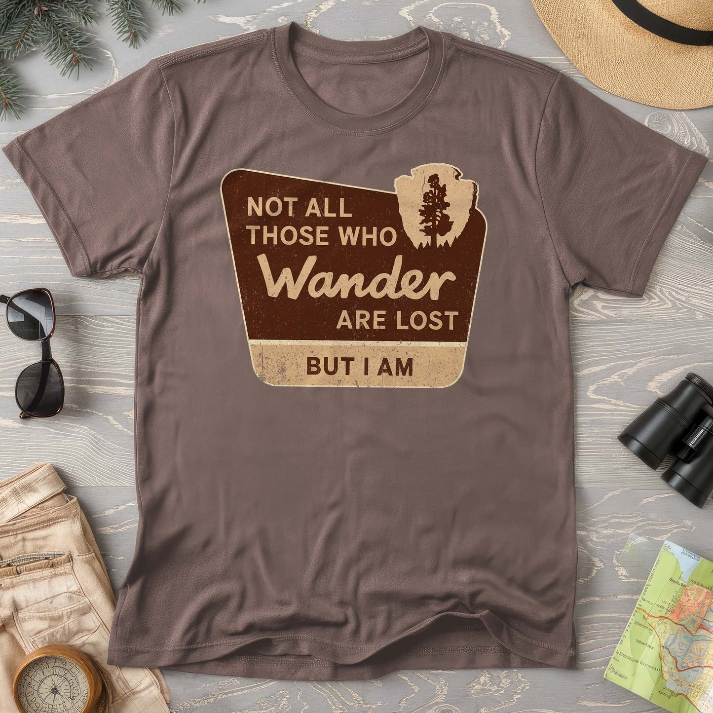 Not All Who Wander T-Shirt