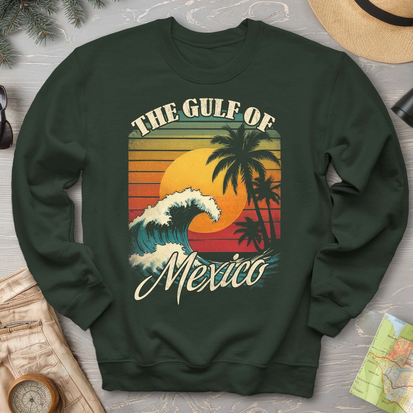 Gulf of Mexico "Retro Wave" Sweatshirt