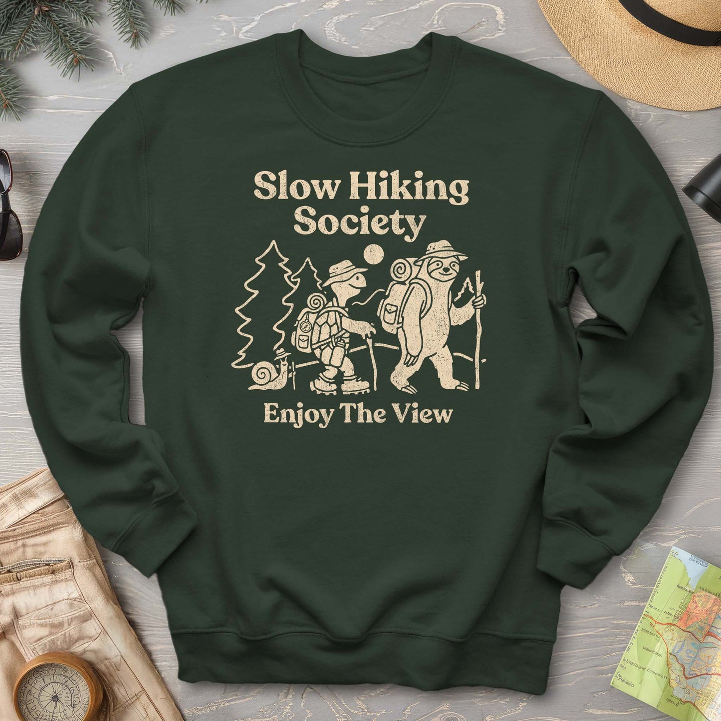 Slow Hiking Society Sweatshirt