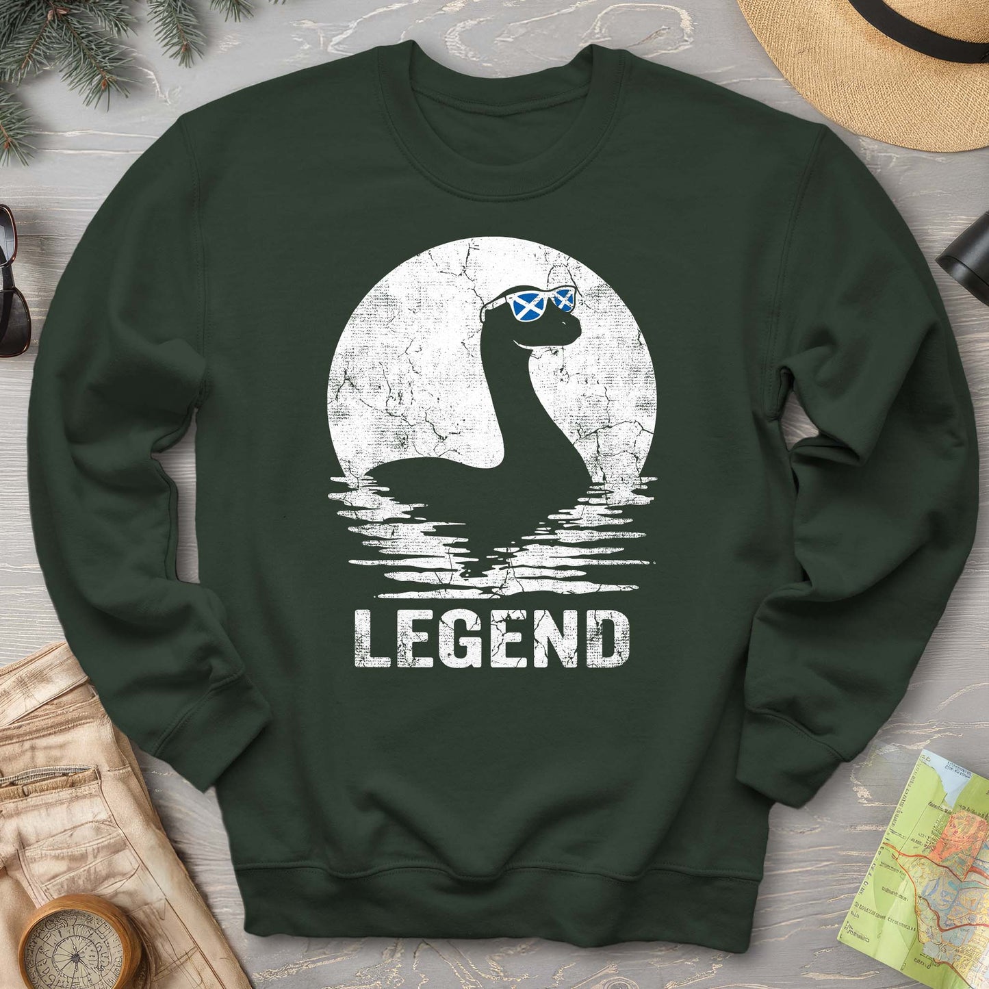 Legend Nessie Sunglasses Sweatshirt