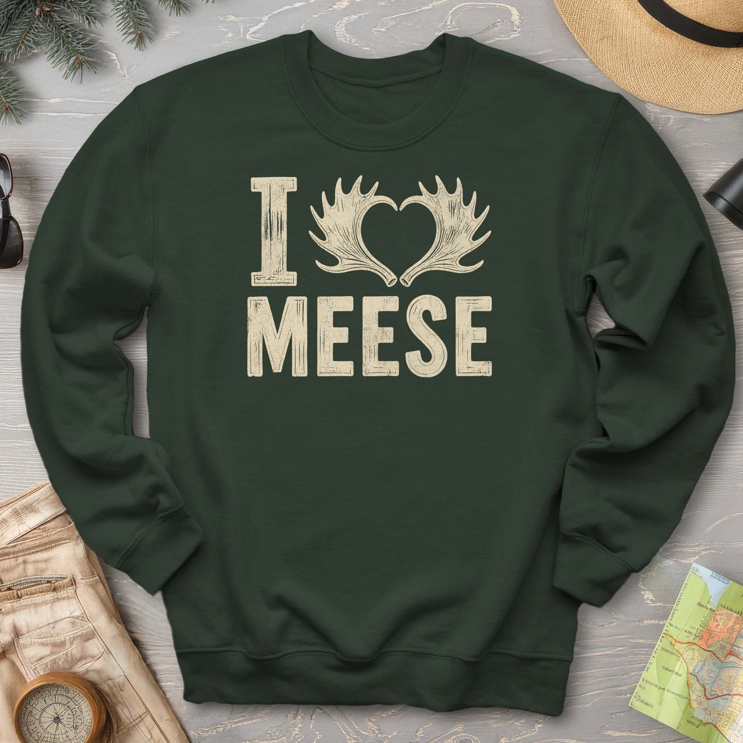 I Love Meese Sweatshirt