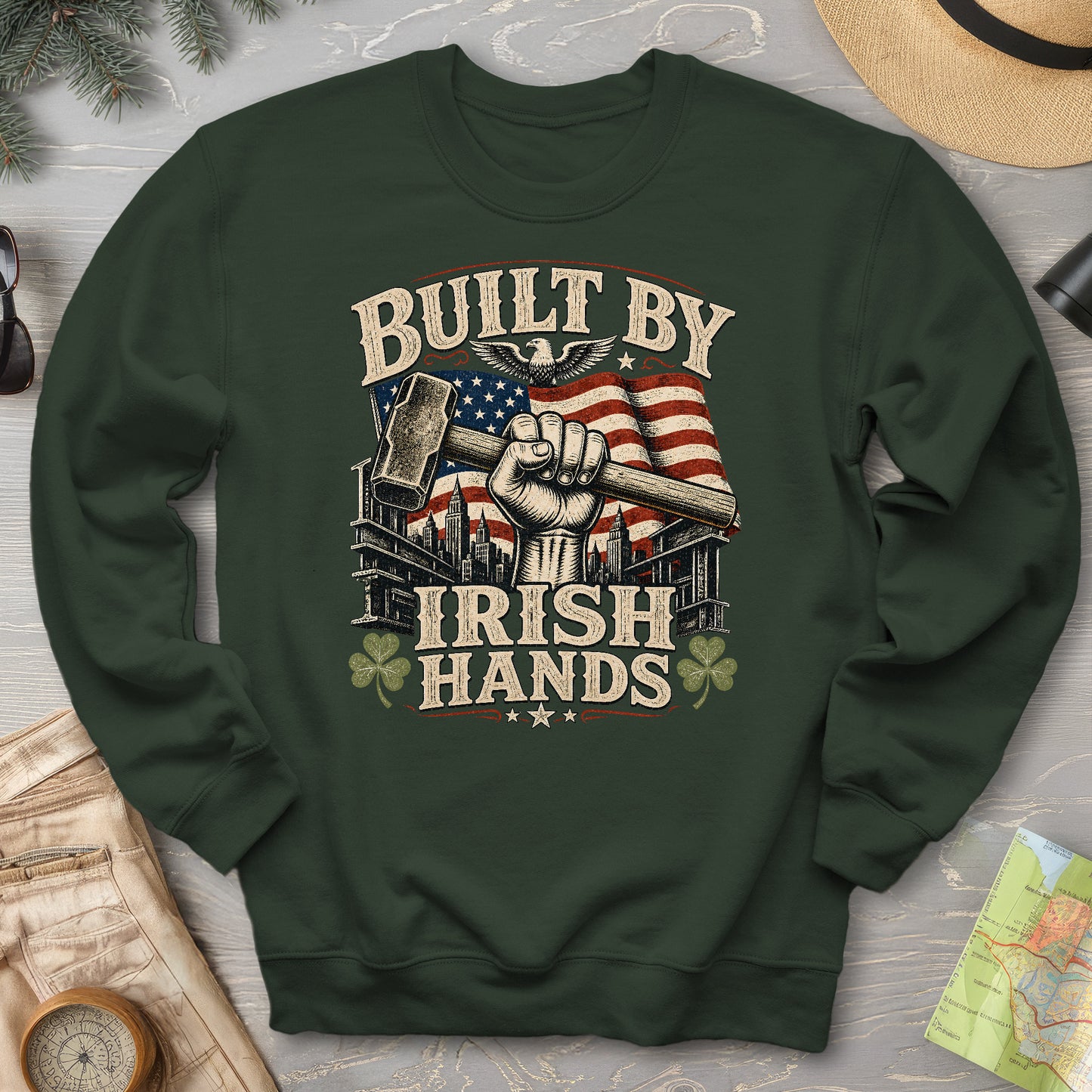 Bulit By Irish Hands Sweatshirt