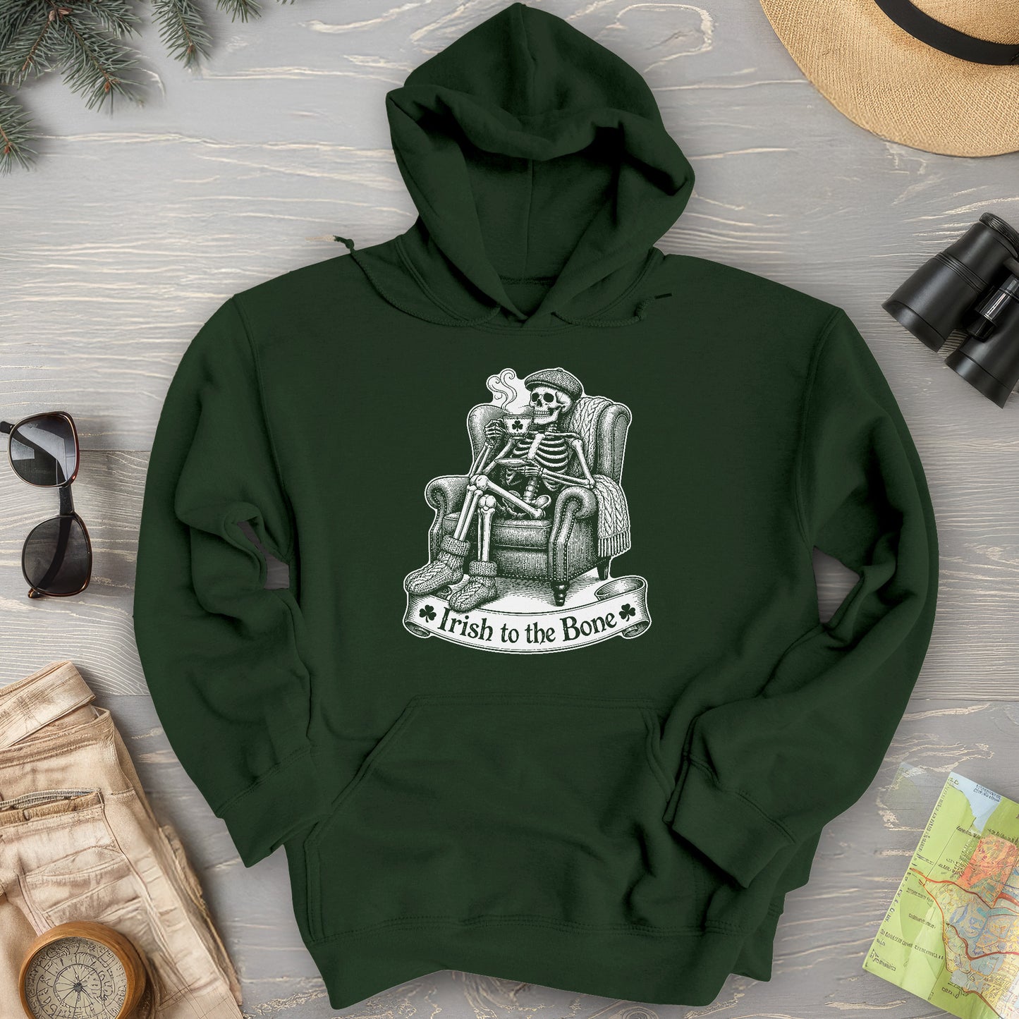 Irish Bone Tea Hoodie