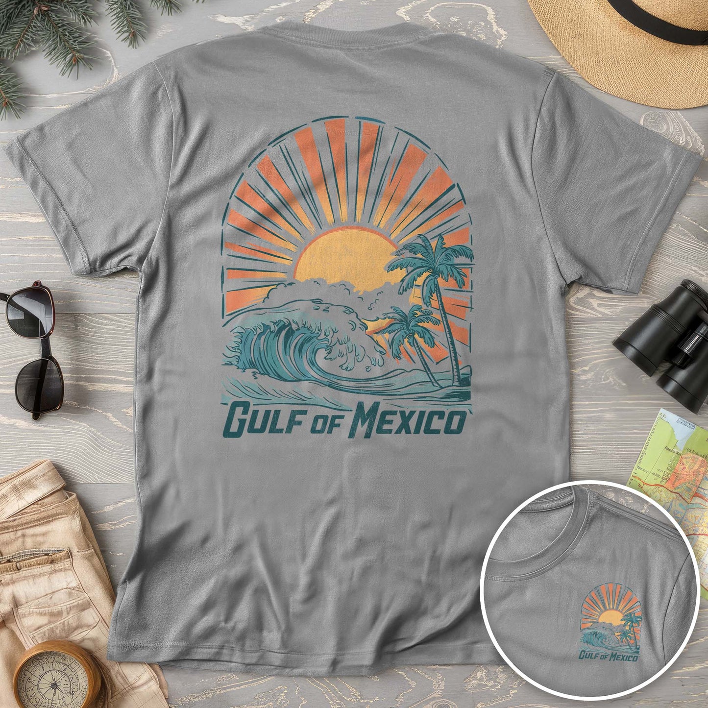 Gulf of Mexico "Sunny Vibes" Comfort Colors T-Shirt