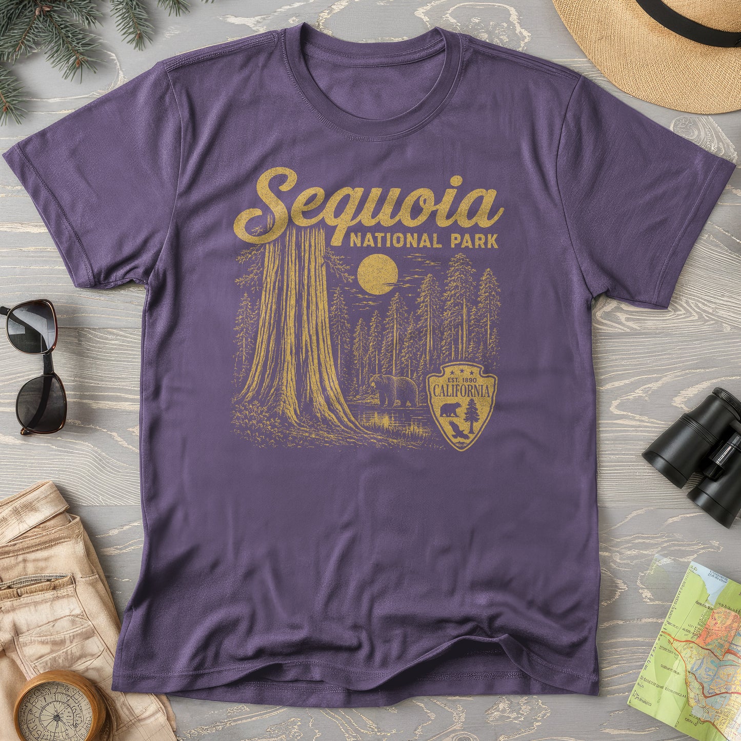Sequoia Vintage Sketch T-Shirt