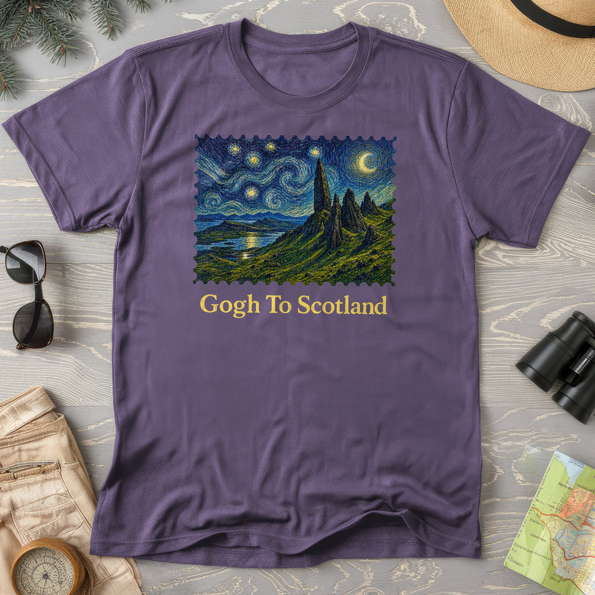 Gogh To Scotland T-Shirt
