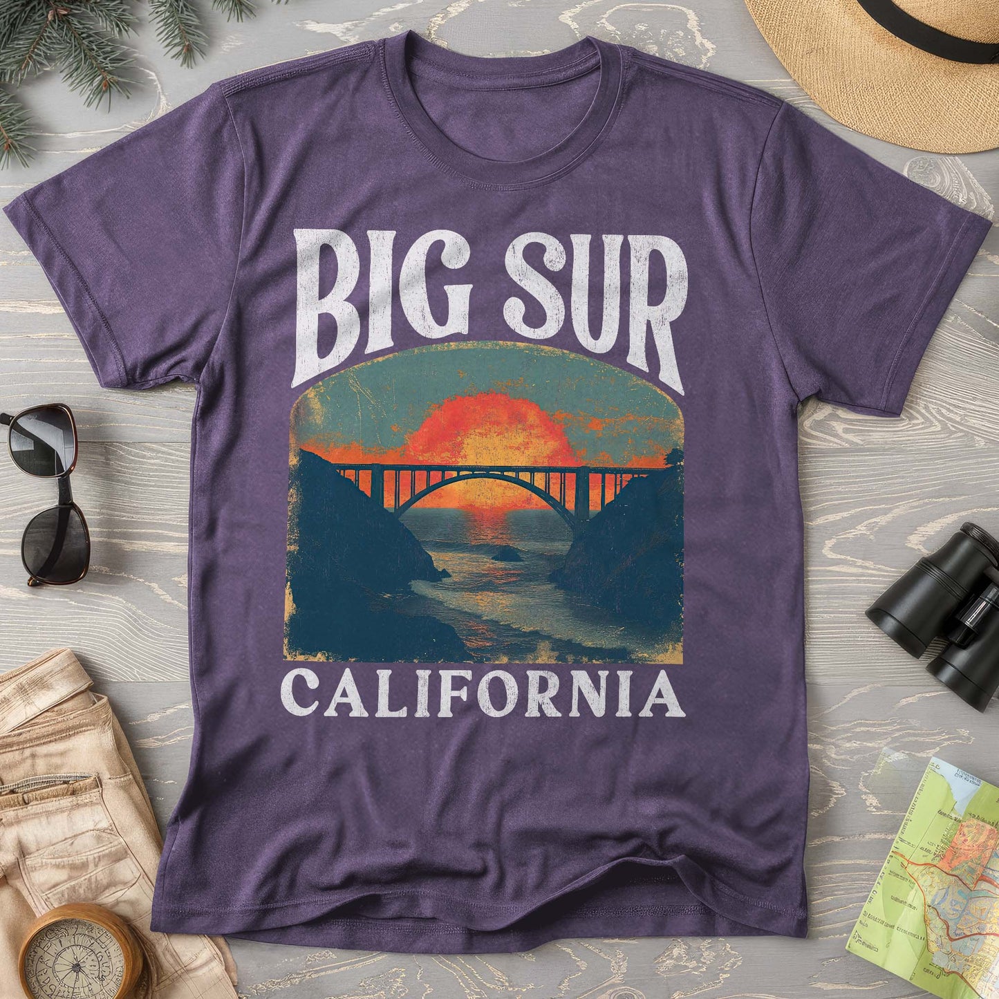 Big Sur California "Big and Bold" T-Shirt