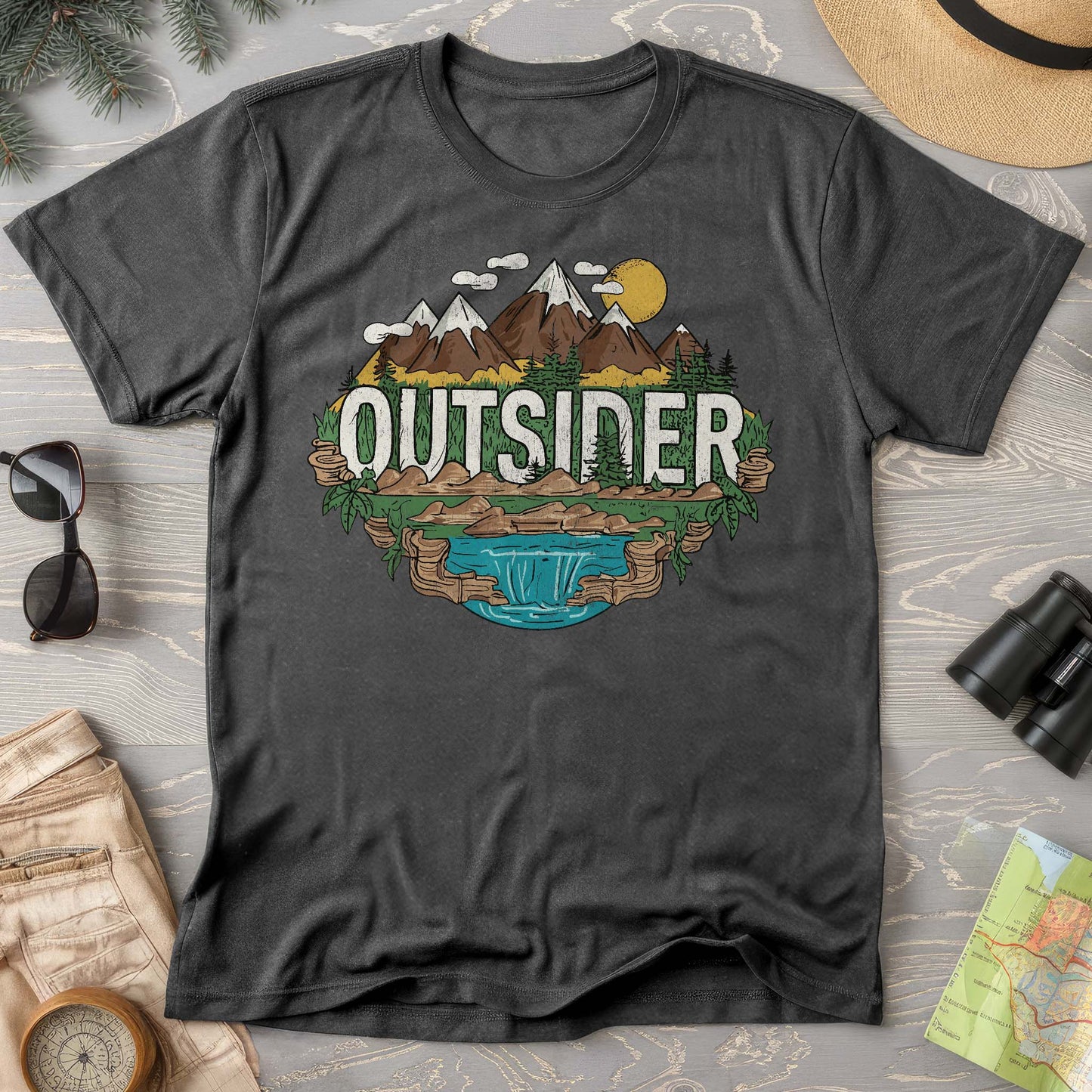 Outsider Comfort Colors Graphic T-Shirt