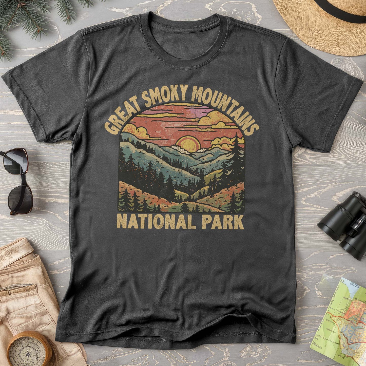 Great Smoky Mountains National Park Sunset T-Shirt