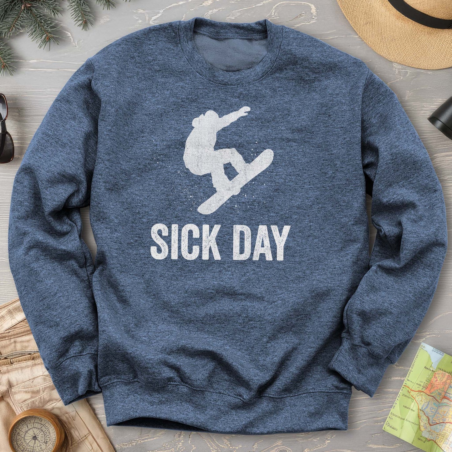 Sick Day Snowboard Sweatshirt