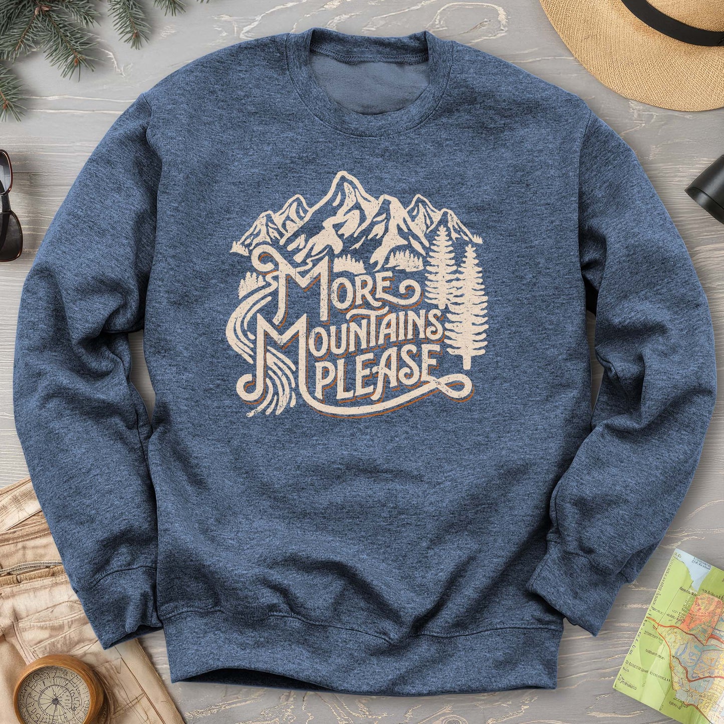 More Mountains Please Sweatshirt