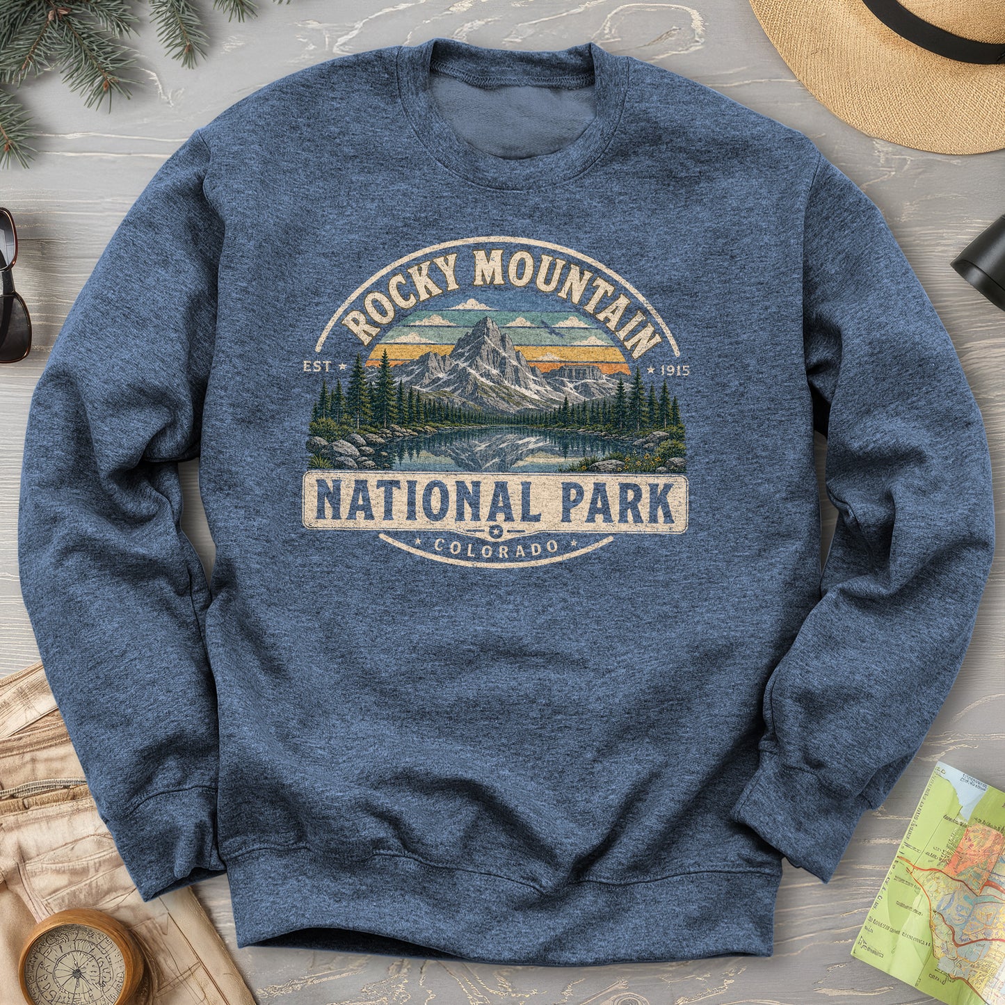 Rocky Mountain Medallion Sweatshirt
