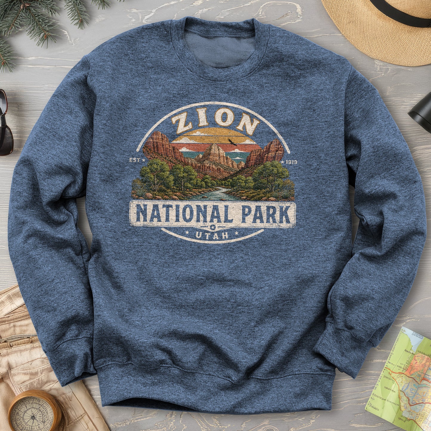 Zion Medallion Sweatshirt