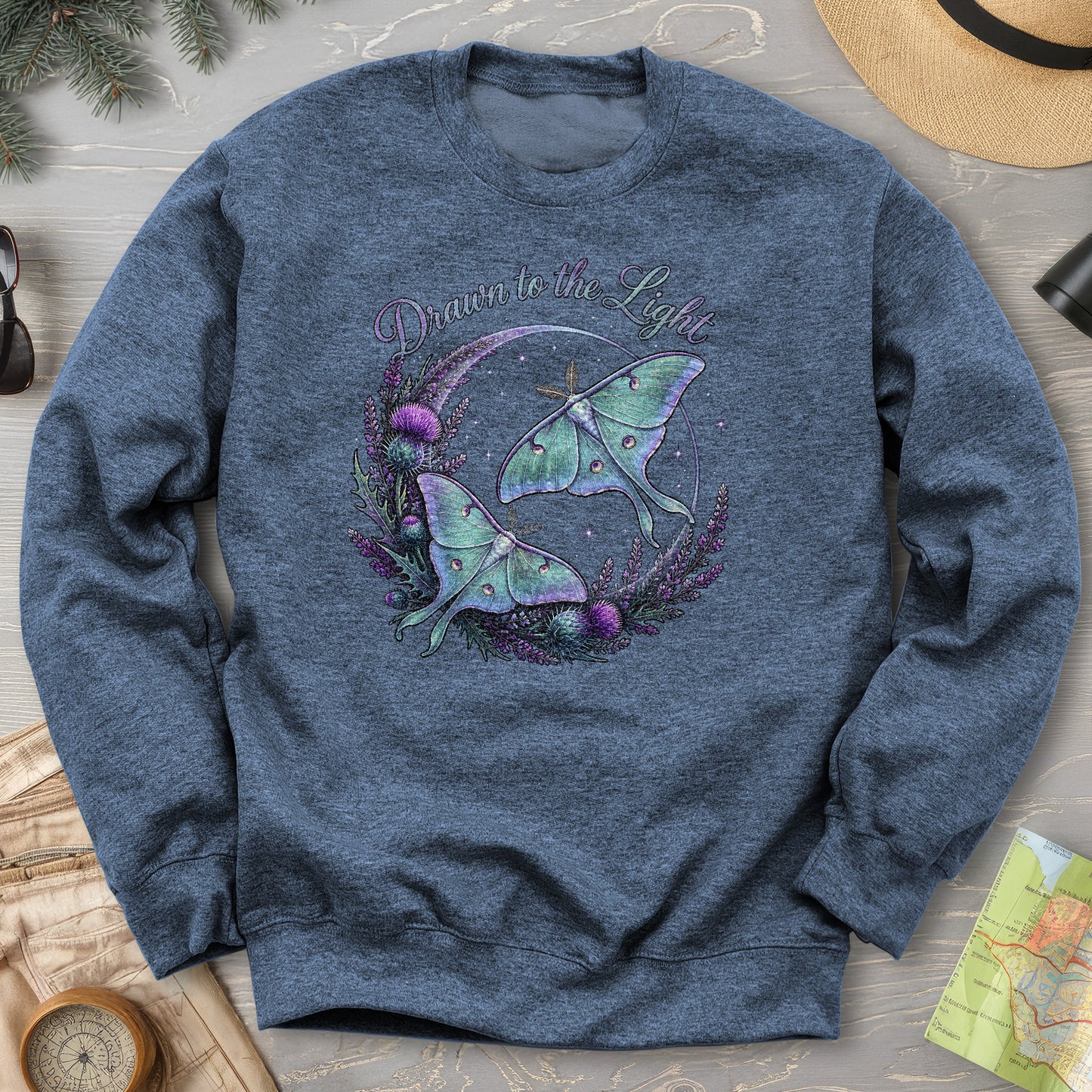 Drawn To The Light Sweatshirt