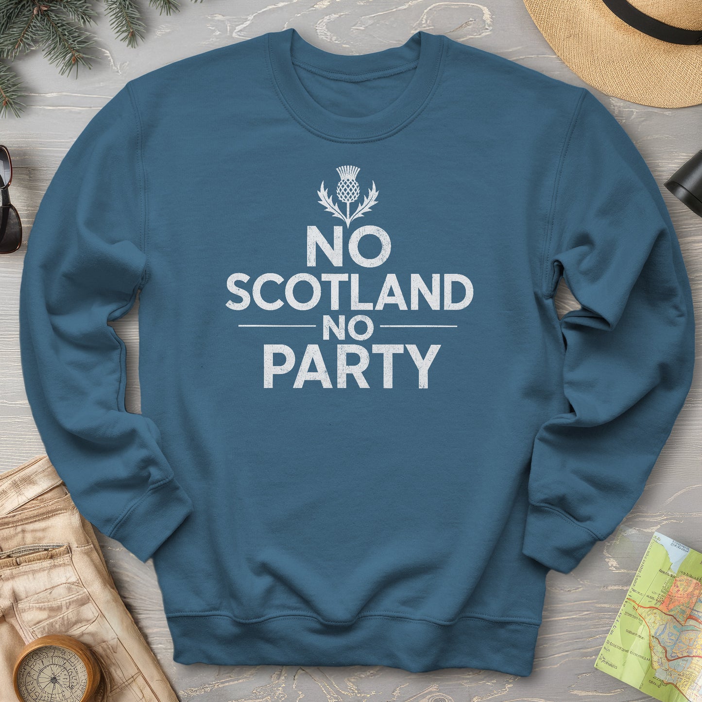 Scotland No Party Bold Sweatshirt