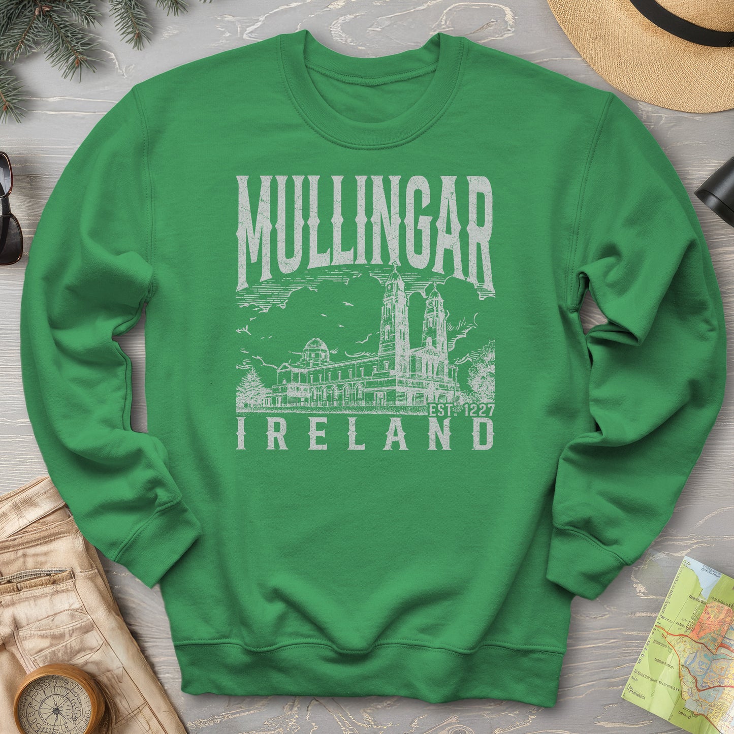 Mullingar Ireland Sketch Sweatshirt